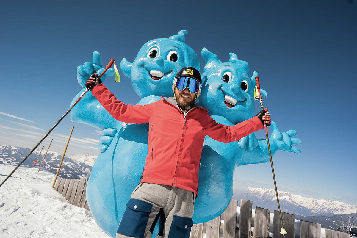 Hermann Maier Tour through the ski resort | Snow Space ...