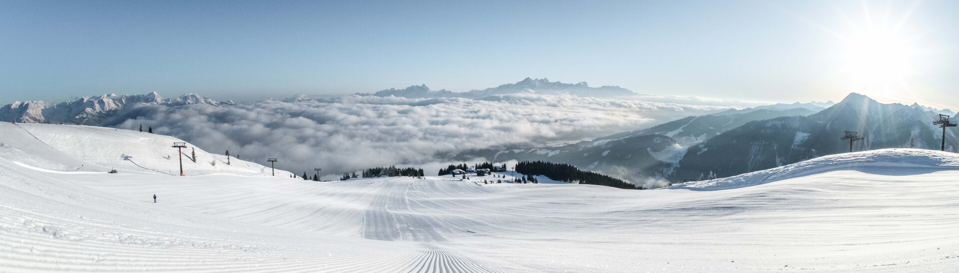 Winterlandschaft Snow Space Salzburg