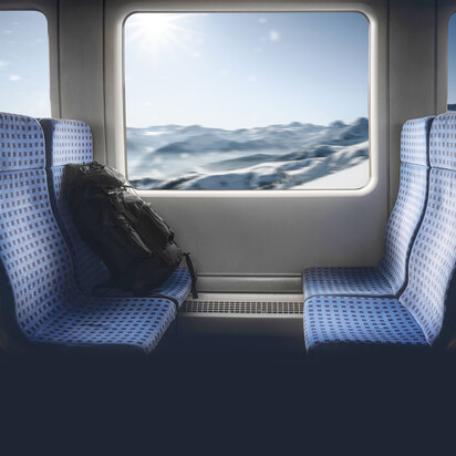 Nachhaltiger Winterurlaub in Österreich Snow Space Salzburg Bahnreise