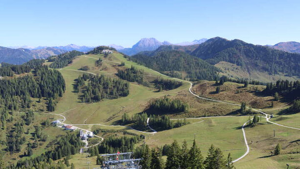 Verbindungsbahn Panorama Link zwischen Wagrain und ...